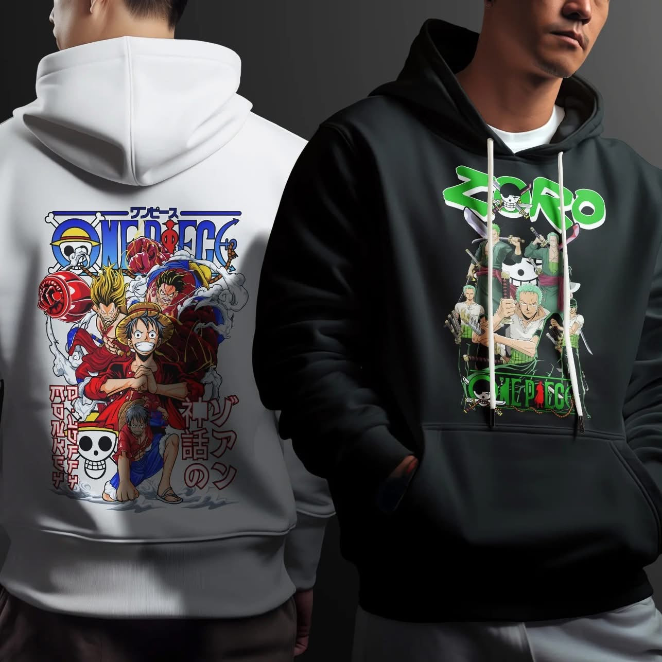 Hoodie anime one piece